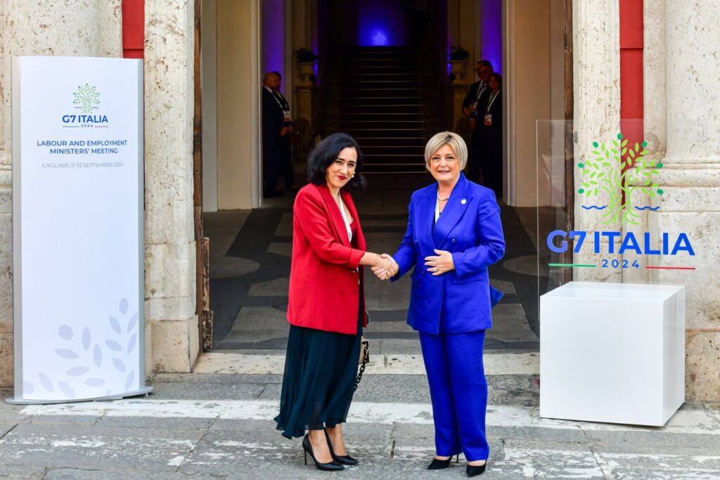 Minister Marina Calderone G7 Labour