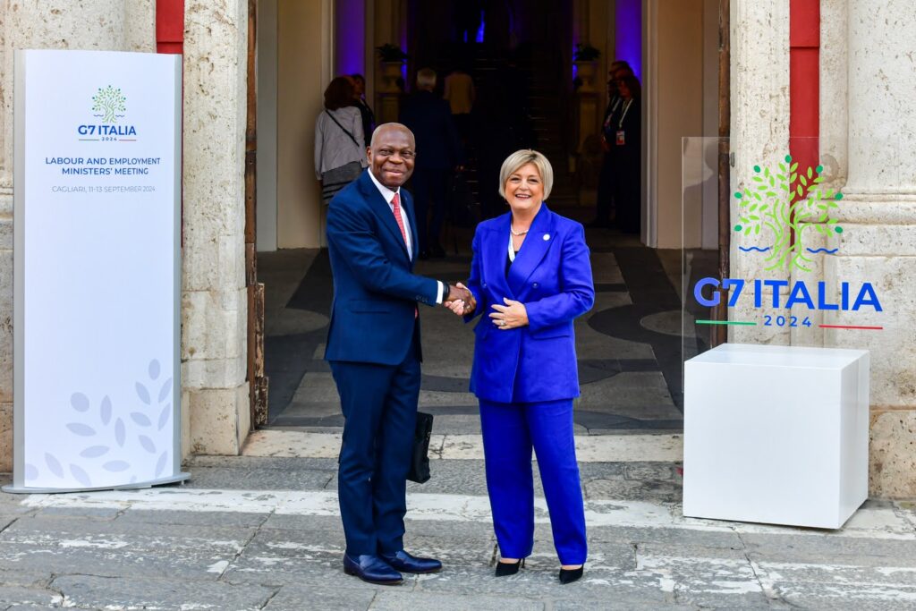 Minister Marina Calderone G7 Labour