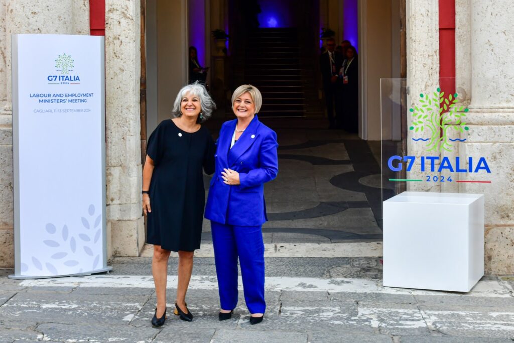 Minister Marina Calderone G7 Labour