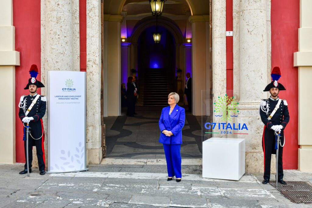 Minister Marina Calderone G7 Labour