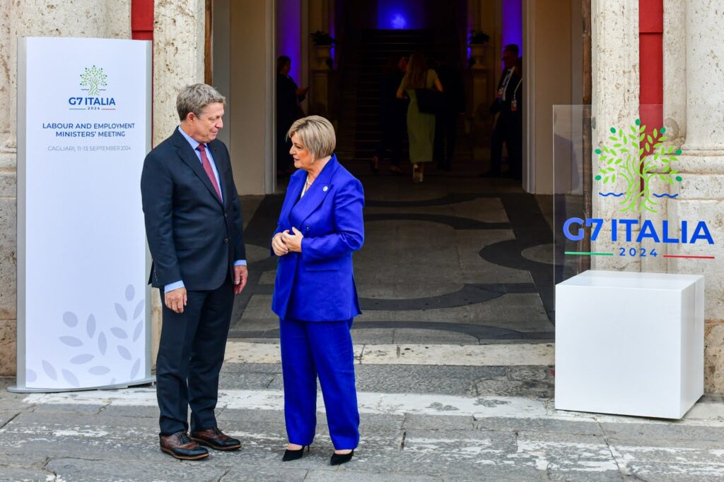 Minister Marina Calderone G7 Labour