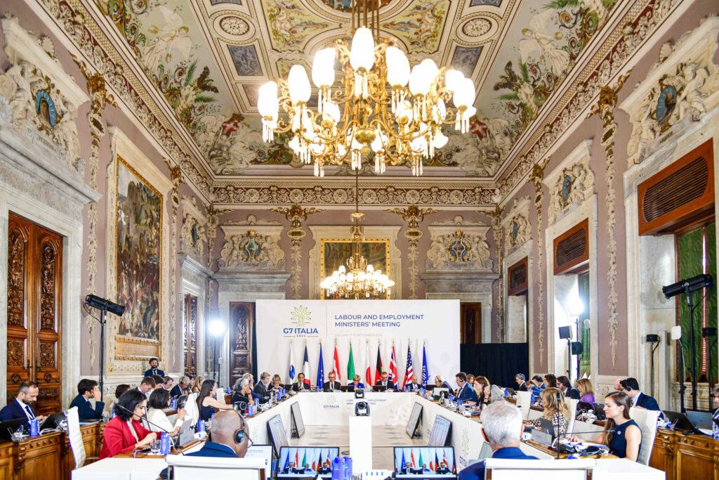 G7 Labour tour de table