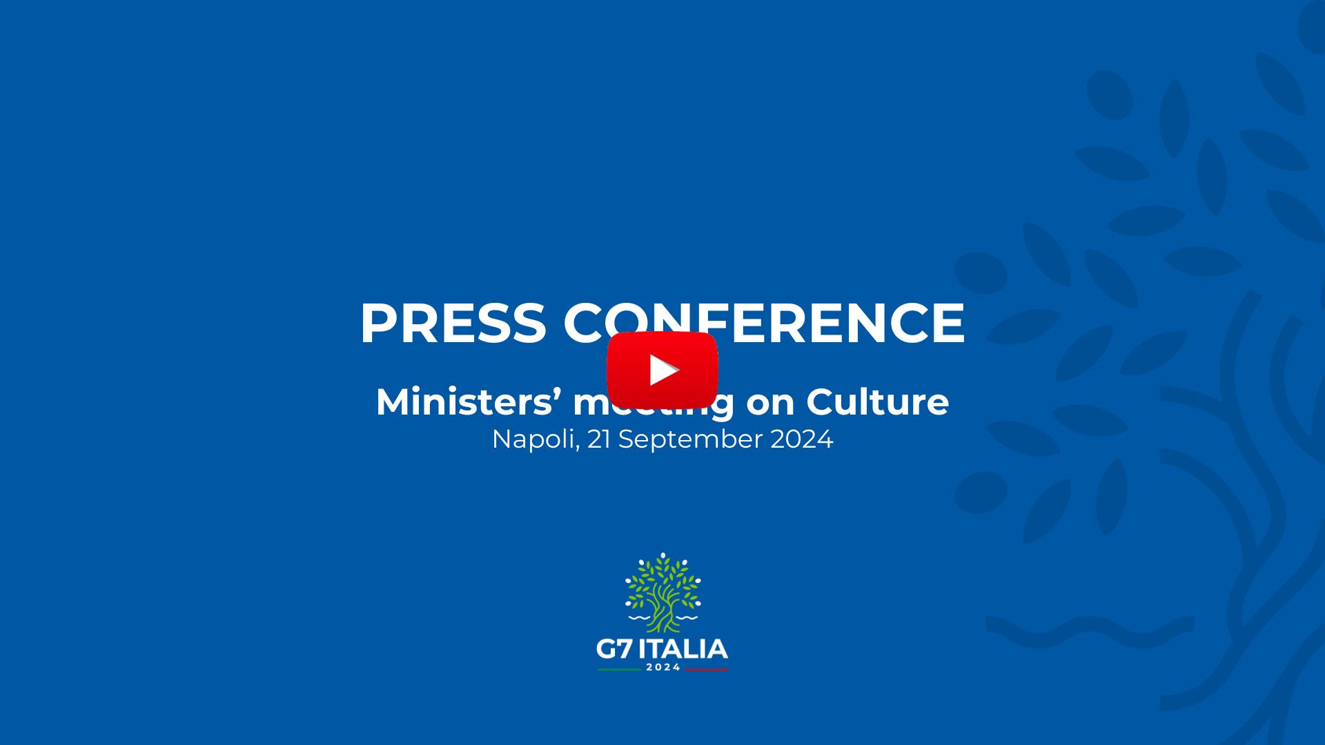 press conference