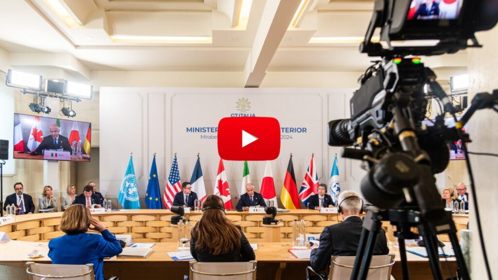 Saluti introduttivi del Ministro Piantedosi