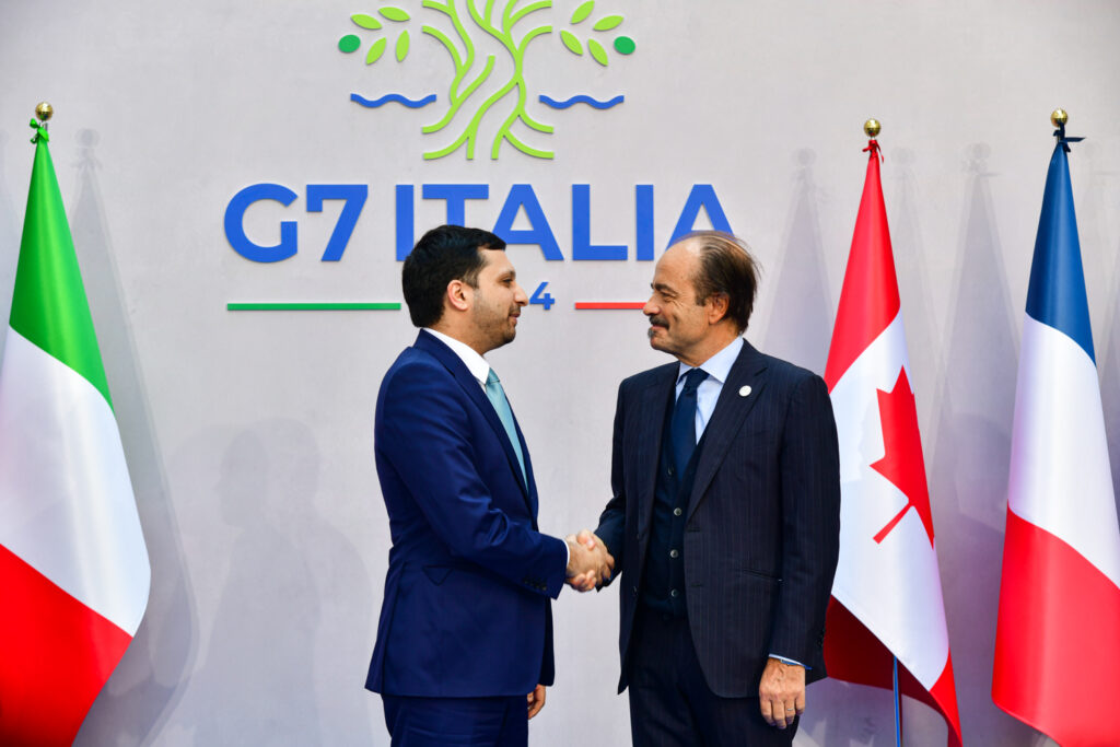 Saqib Bhatti (UK) and Alessio Butti